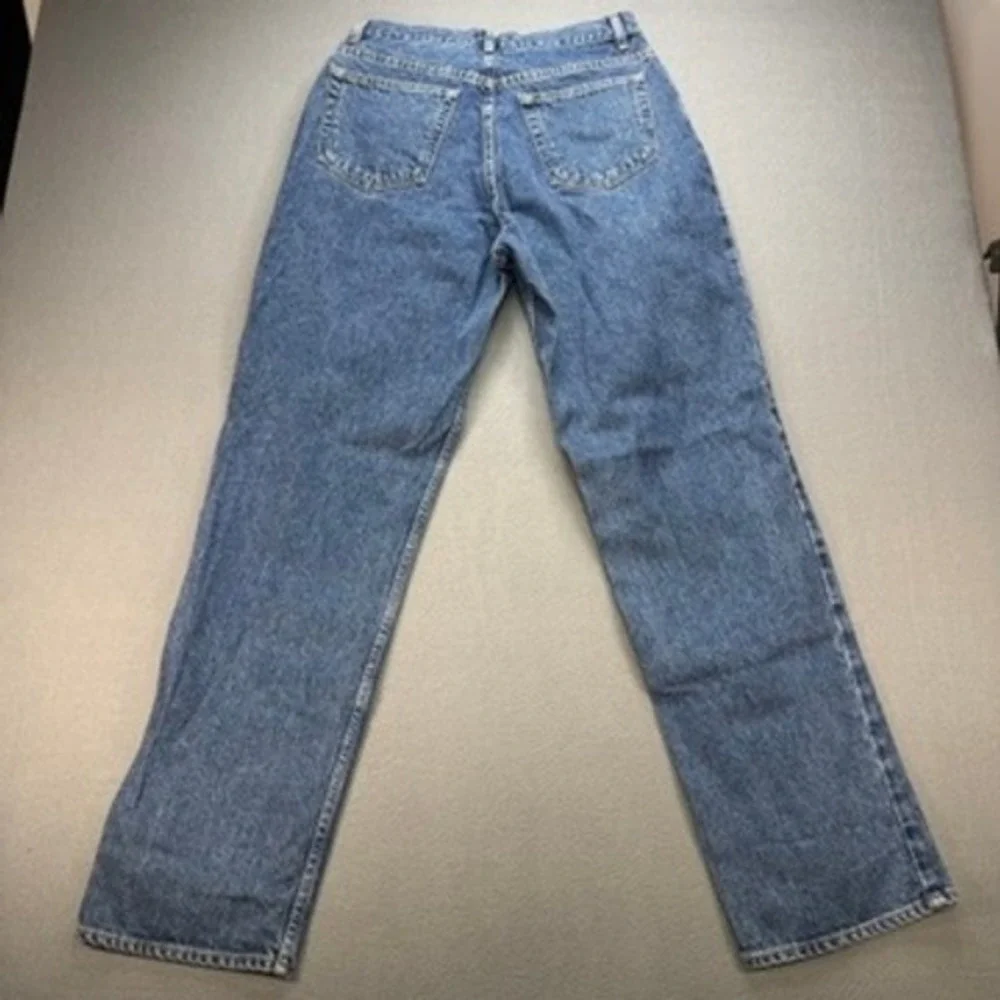 VTG J.Crew Straight Leg Denim Jeans 32x34 (FIT 29x33) Blue Made in USA Workwear